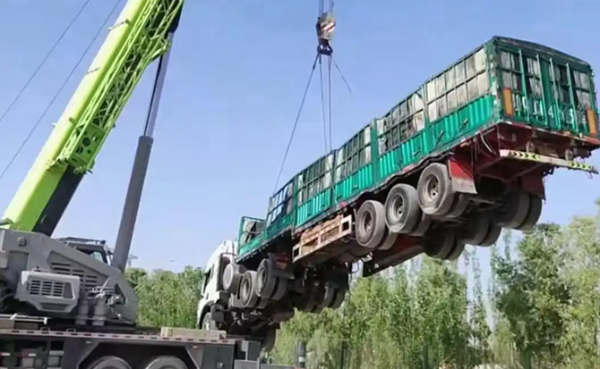拉萨道路脱困救援案例